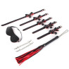 LuxuryFantasy Kit Sexy Bow 5 Pièces Noir-Rouge
